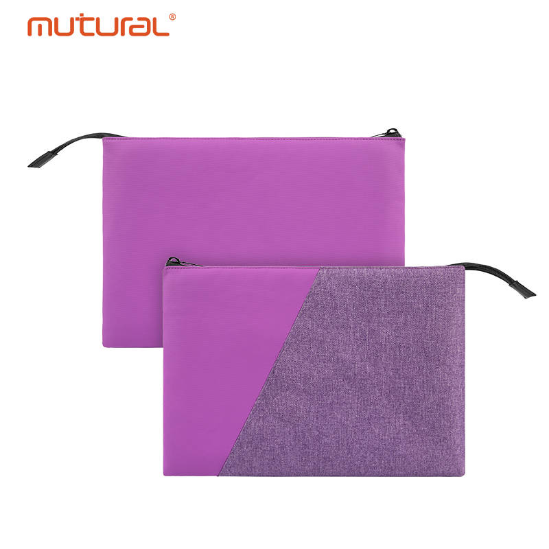 Jike Series Spliced Zipper Inner Bag